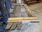 1.30 m2 hardhouten damwand 47 mm - nr: h110, Nieuw, 250 cm of meer, Ophalen, Planken