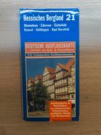 Hessisches Bergland 21 - Deutsche Ausflugskarte, Ophalen of Verzenden, Duitsland, 1800 tot 2000, Landkaart