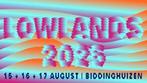 1 weekendticket voor Lowlands, Eén persoon