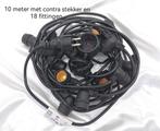 Complete prikkabel 10M met 18 LED lampen en contrastekker., Kunststof, Import en groothandel Lili, Info@giftshoplili.nl, Overige typen