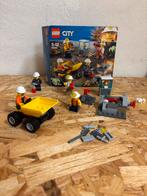 Lego City Mining Team 60184 cpl met glow in the dark spin, Ophalen of Verzenden, Zo goed als nieuw, Complete set, Lego