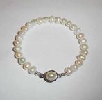 Armband Parels zoetwater parelslotje, Verzenden, Nieuw, Overige kleuren, Overige materialen