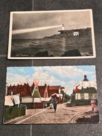 Ansichtkaarten - Urk jaren 50/60 (Vuurtoren en wasdag), Verzamelen, Ansichtkaarten | Nederland, Verzenden, 1940 tot 1960, Gelopen
