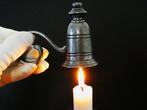 Tinnen kaarsendover tin dover, Antiek en Kunst, Antiek | Kandelaars, Ophalen of Verzenden, Overige materialen