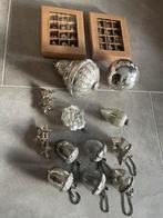 Zilvere set kerstversiering, Diversen, Kerst, Ophalen of Verzenden, Zo goed als nieuw