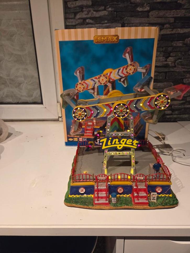 Lemax Zinger kermis attractie, Diversen, Kerst, Ophalen of Verzenden