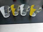4 SENSEO koffie kopje glas/DOUWE EGBERTS/groen / transparant, Ophalen of Verzenden, Overige stijlen, Kop(pen) en/of Schotel(s)