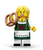 NIEUW: Lego minifigures serie 11 - col165 Pretzel girl, Complete set, Lego, Zo goed als nieuw, Verzenden