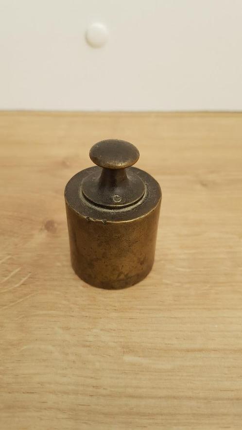 Koperen gewichtje. Weegt 2 ons., Antiek en Kunst, Antiek | Koper en Brons, Ophalen of Verzenden