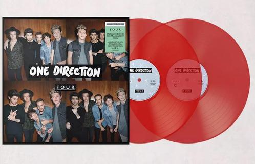 Vinyl 2LP One Direction Four UO TRANSLUCENT RED Vinyl NIEUW, Cd's en Dvd's, Vinyl | Pop, Nieuw in verpakking, 2000 tot heden, 12 inch