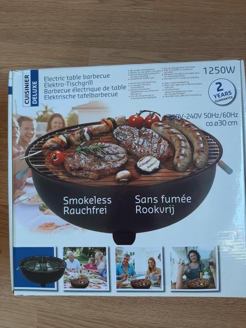Super mooie Electrische Barbecue (Merk Cuisinier) New., Tuin en Terras, Elektrische barbecues, Nieuw, Ophalen