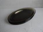Arcoroc schaaltjes, 4 stuks, vintage, grijs glas BP sparen, Ophalen of Verzenden