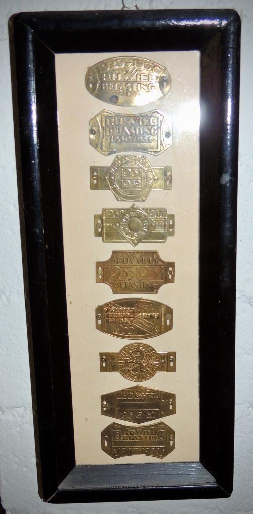 Rijwiel belasting plaatjes (MAKE A WISH), Antiek en Kunst, Curiosa en Brocante, Ophalen of Verzenden
