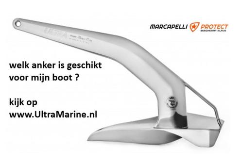 Anker Ultra Marine RVS Duplex staal, Watersport en Boten, Bootonderdelen, Nieuw, Ankeren en Afmeren, Zeilboot of Motorboot, Verzenden