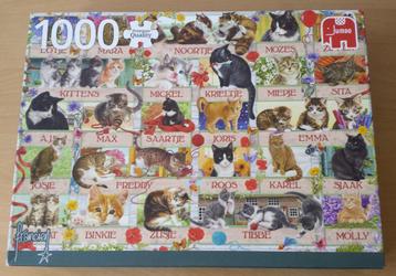 Puzzel Jubileumkatten - Francien - 1000 stukjes - Jumbo beschikbaar voor biedingen