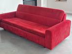 Artifort rode ribstof. In nette staat.  Vintage / retro, Huis en Inrichting, Banken | Bankstellen, Vintage, Vintage, Vintage, Driepersoons