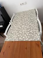 Eettafel compact met 4 stoelen wit, Ophalen, 100 tot 150 cm, 50 tot 100 cm, Zo goed als nieuw