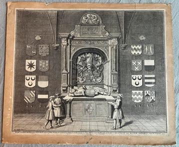 Graftombe Gerrit van Assendelft Beatrix van Dalem 18e eeuw beschikbaar voor biedingen