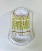 Asperge schaal Barbotine Majolica presenteer schaal, Antiek en Kunst, Ophalen of Verzenden