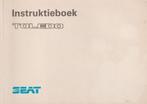 Instruktieboek 1991 Seat Toledo (NL), Auto diversen, Handleidingen en Instructieboekjes, Verzenden
