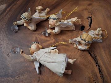 4x Annekabouke 'Angels of Light' met kristal - Set2 beschikbaar voor biedingen