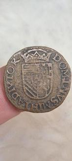 Dubbele Duit/Oord/Liard  Phillippe II 1527-1598, Postzegels en Munten, Munten | Nederland, Ophalen of Verzenden, Vóór koninkrijk