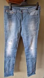 Denham zgan spijkerbroek Sharp skinny fit mt 31/34 stretch, Denham, Blauw, Ophalen of Verzenden, Zo goed als nieuw