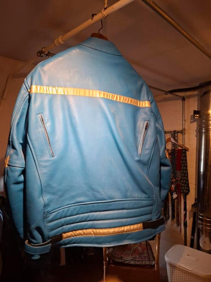 Leren motorjas, Motoren, Kleding | Motorkleding, Jas | leer, Heren, Tweedehands, Ophalen