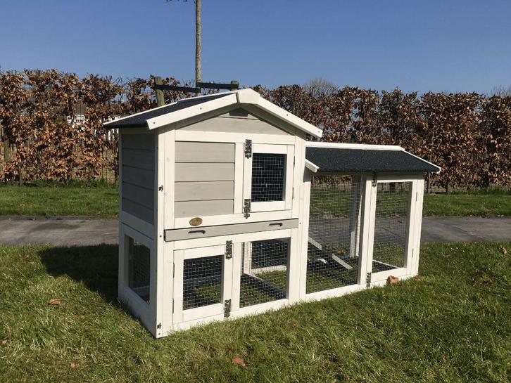 Konijnenhok Avoriaz GOEDKOOP! nieuw te koop, Dieren en Toebehoren, Knaagdieren en Konijnen | Hokken en Kooien, Nieuw, Hok, 60 tot 90 cm