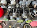 Rubberen dumbells 2-4 en 7 kg gewichten dumbell set, Sport en Fitness, Fitnessmaterialen, Ophalen, Dumbbell, Gebruikt, Gewichten