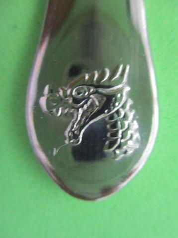 (KB4718) Kinderbestek Gegraveerd OEK kleine lepel beschikbaar voor biedingen