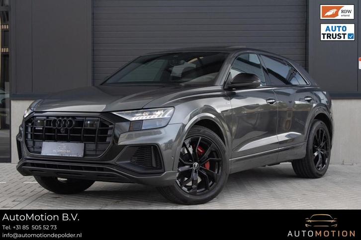Audi Q8 60 TFSI e quattro Competition SQ8 PANO CAM ACC LANE, Auto's, Audi, Bedrijf, Te koop, Q8, 360° camera, 4x4, ABS, Achteruitrijcamera