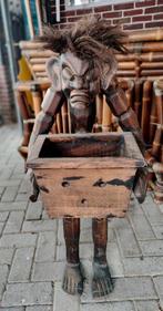 Afrikaans houten beeld, Ophalen