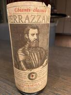 Zeldzame Chianti Classico Verrazzano Vendemmia 1970, Verzamelen, Wijnen, Ophalen of Verzenden, Italië, Rode wijn