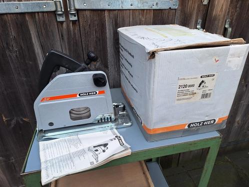 Holzher 2120 inval cirkelzaag 1900w, Doe-het-zelf en Verbouw, Gereedschap | Handgereedschap, Gebruikt, Ophalen of Verzenden