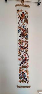 Vintage vogel wandtapijt vintage schellekoord wanddecoratie, Huis en Inrichting, Ophalen of Verzenden, Zo goed als nieuw