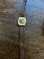 Vintage Slava "TV-Style" Horloge – Made in USSR – Jaren '70, Ophalen of Verzenden, Zo goed als nieuw, Staal, Overige merken