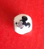 Pandora Bedel Mickey Mouse Zilver Emaille, Pandora, Ophalen of Verzenden, Zo goed als nieuw, 1 bedel