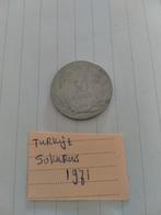 Turkije 50 Kurus 1971, Postzegels en Munten, Munten | Europa | Niet-Euromunten, Verzenden, Overige landen, Losse munt