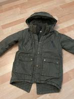 Groene jas - Maat 110, Kinderen en Baby's, Kinderkleding | Maat 110, Ophalen of Verzenden, Gebruikt, Jongen, Jas
