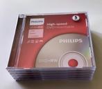 5 stuks DVD+RW Philips nieuw, Philips, Verzenden, Herschrijfbaar, Nieuw