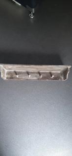 Houten Wandkapstok met 4 Haken Riverwood stijl, Wandkapstok, Nieuw, Ophalen of Verzenden, Minder dan 100 cm