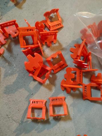 Tegel levelling leveling clips 1 mm 2 mm 1 zak 100 stuks beschikbaar voor biedingen
