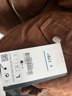 Zara Echt Lederen Heren Jas - Nieuw - Maat L, Ophalen of Verzenden, Nieuw, Maat 52/54 (L), Bruin