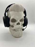 Stoere hoofdtelefoonhouder – Beard Skull | 3D-geprint, Ophalen of Verzenden, Nieuw
