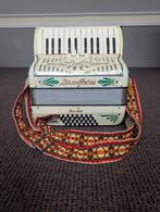 Supermooie kleine 32 bas accordeon Bianco Frères, Muziek en Instrumenten, Accordeons, Gebruikt, 32-bas, Toetsaccordeon, Ophalen