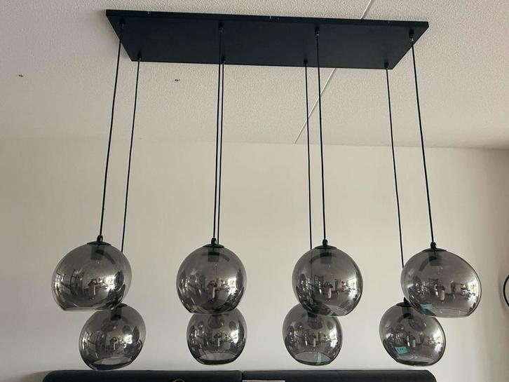 Eijerkamp Orb Hanglamp, Huis en Inrichting, Lampen | Hanglampen, Zo goed als nieuw, 50 tot 75 cm, Glas, Ophalen