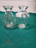 vaasjes mini glas twee stuks, Huis en Inrichting, Woonaccessoires | Vazen, Ophalen of Verzenden