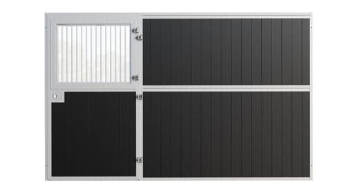 Voorwand Basic dicht met 2-delige draaideur | NIEUW, Dieren en Toebehoren, Stalling en Weidegang, Opfok, Stalling, Weidegang, Toebehoren