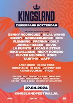 2x Kingsland Rotterdam tickets, Tickets en Kaartjes, Evenementen en Festivals, Twee personen